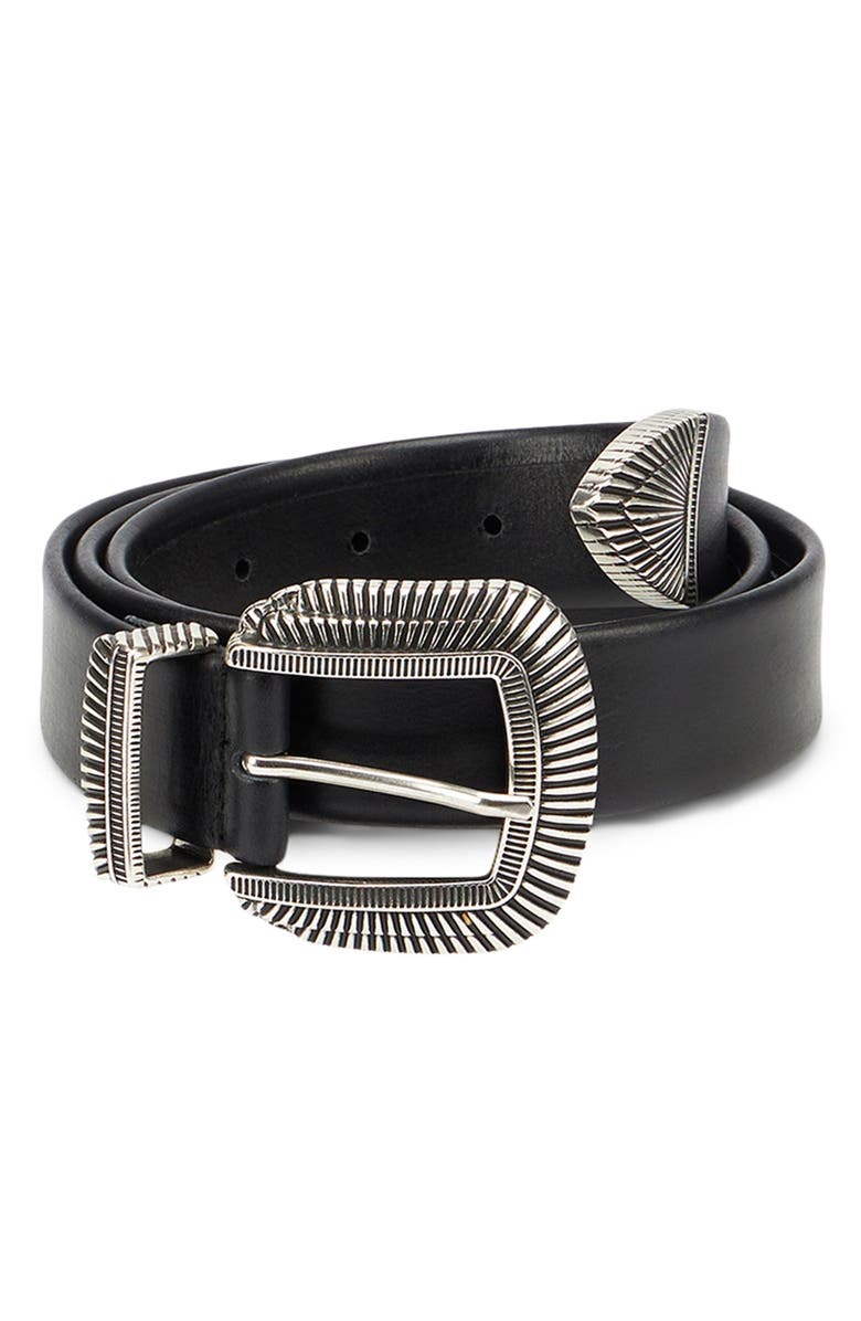 Fortela Clayton Belt, Main, color, Black