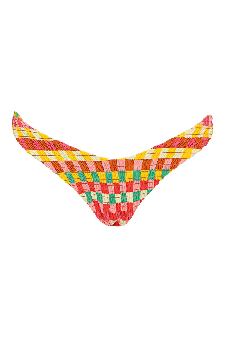 Golden Gambit Splendor Reversible Bikini Bottoms, Alternate, color, RED