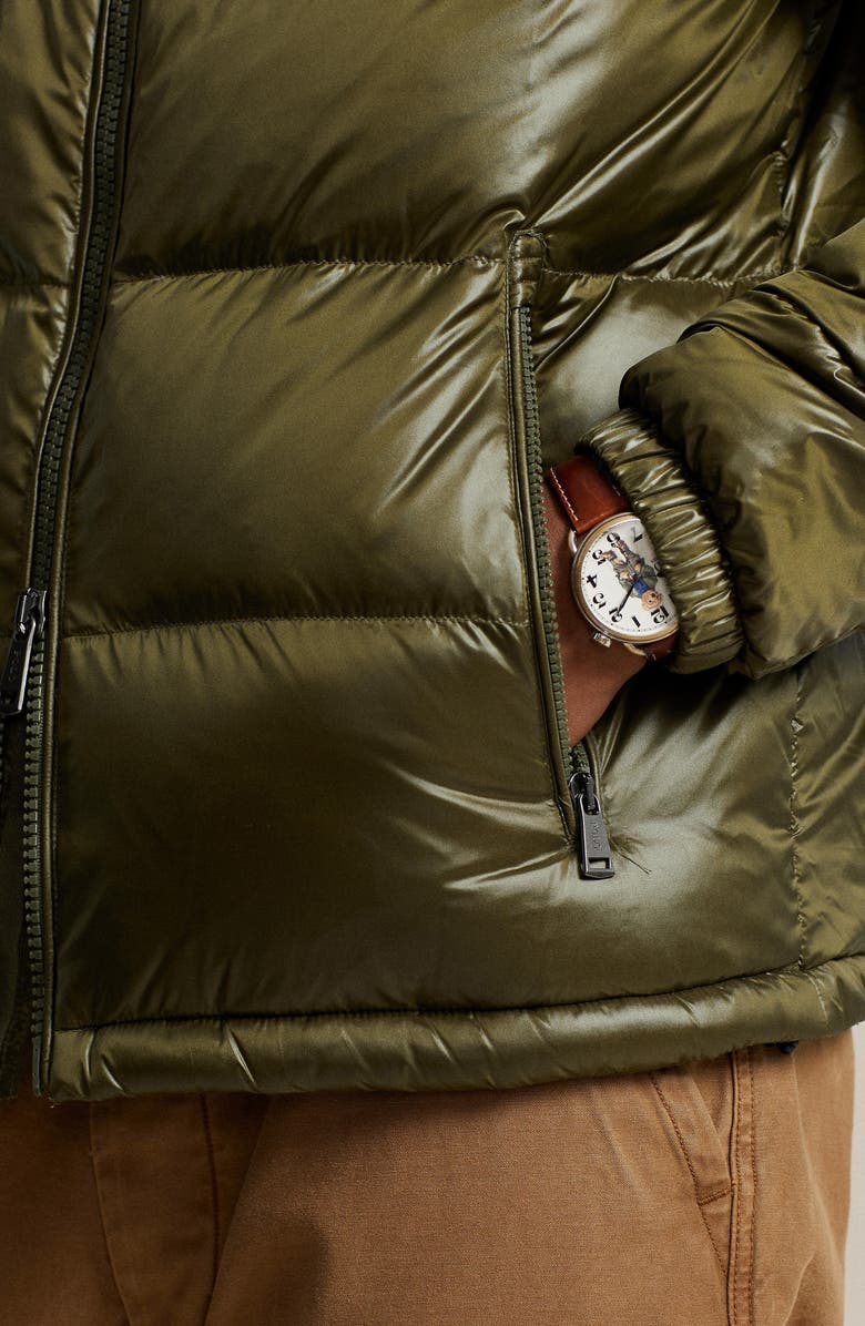 Polo Ralph Lauren Glossy 650 Fill Power Down Puffer Jacket, Alternate, color,