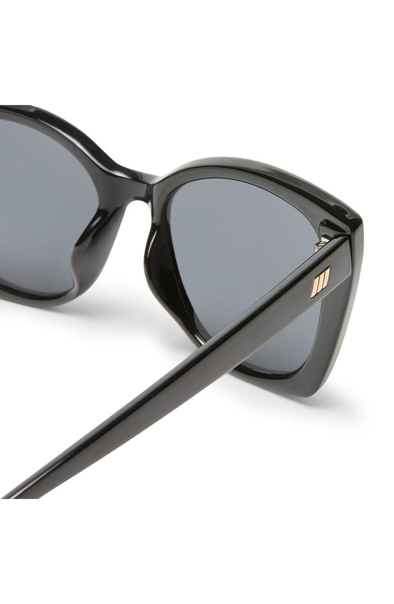 Le Specs Incantation 52mm Square Sunglasses, Alternate, color, Black/ Smoke Mono