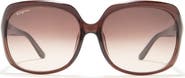 FERRAGAMO Salvatore Ferragamo 59mm Square Sunglasses