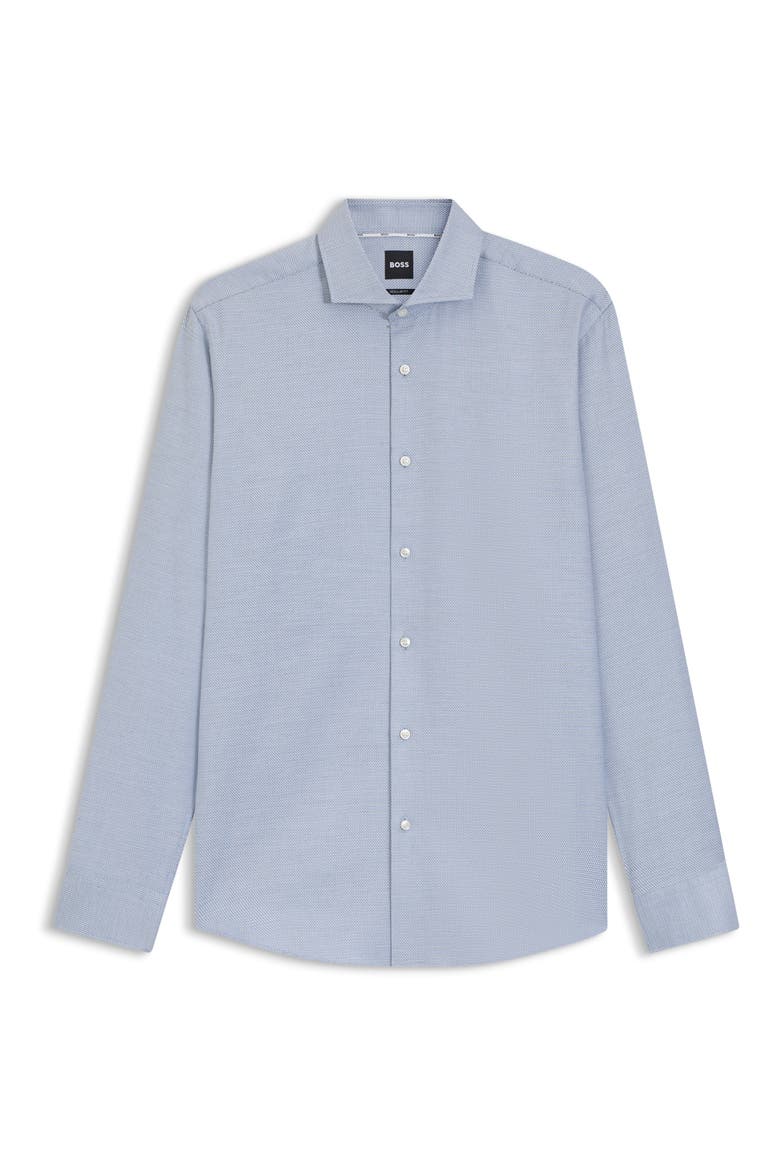 H-Hank Slim Fit Dress Shirt, Alternate, color, LT PAST/BU