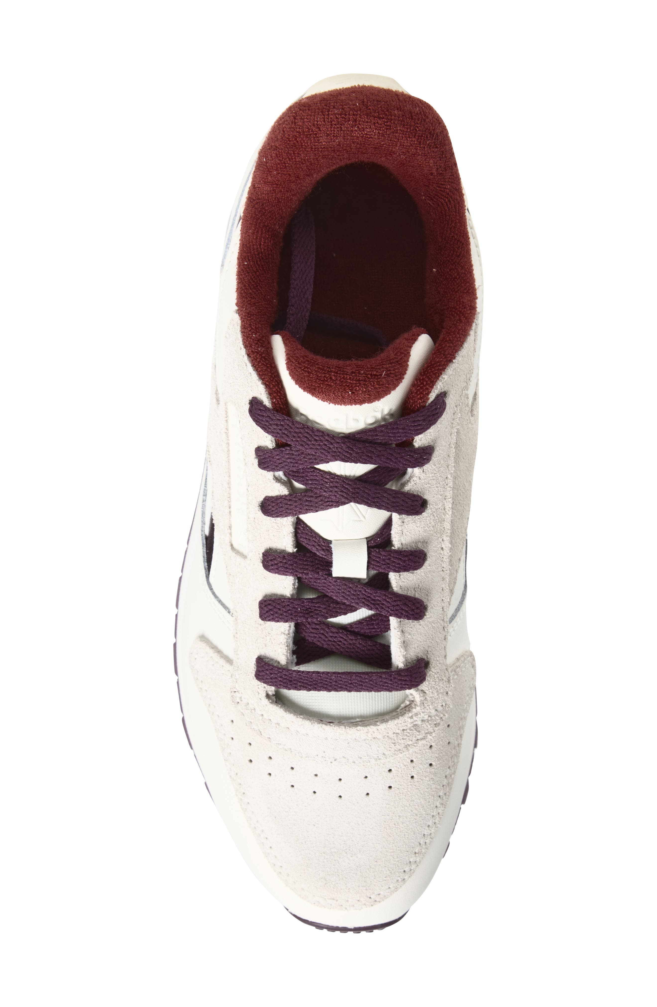 Classic Triple Lift Sneaker, Alternate, color, CHALK/RICH MAROON/MIDNIGHT PLU