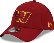 New Era Men's New Era Burgundy Washington Commanders Team Classic 39THIRTY Flex Hat
