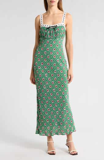 WAYF Magnolia Sleeveless Midi Dress
