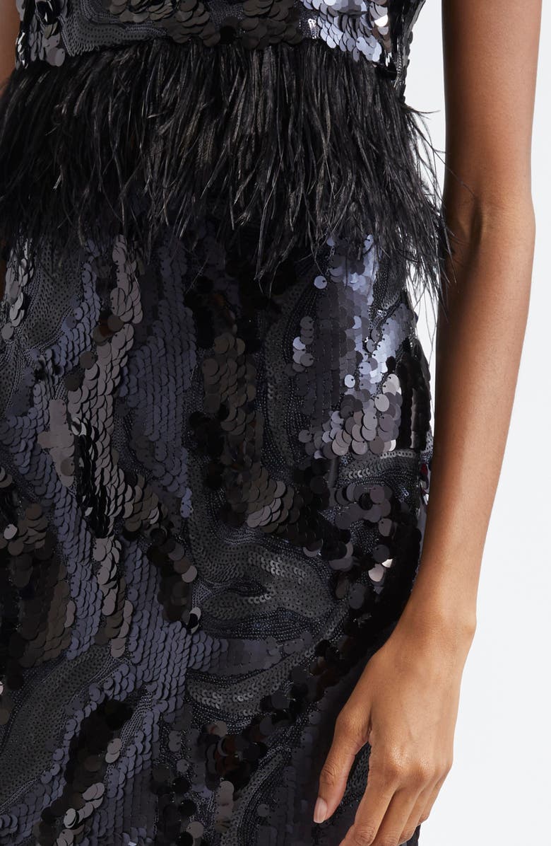 Ramy Brook Donnelly Paillette Maxi Skirt, Alternate, color, 