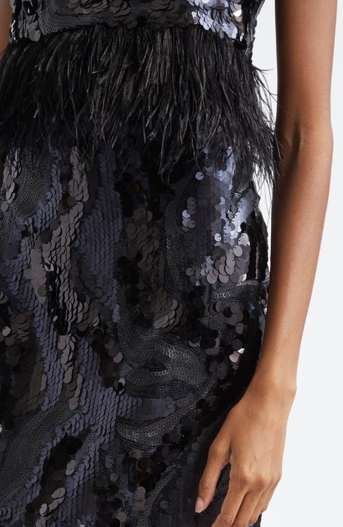 RAMY BROOK RAMY BROOK DONNELLY PAILLETTE MAXI SKIRT
