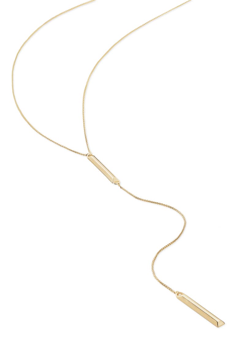 'Shelton' Y-Necklace, Alternate, color, GOLD