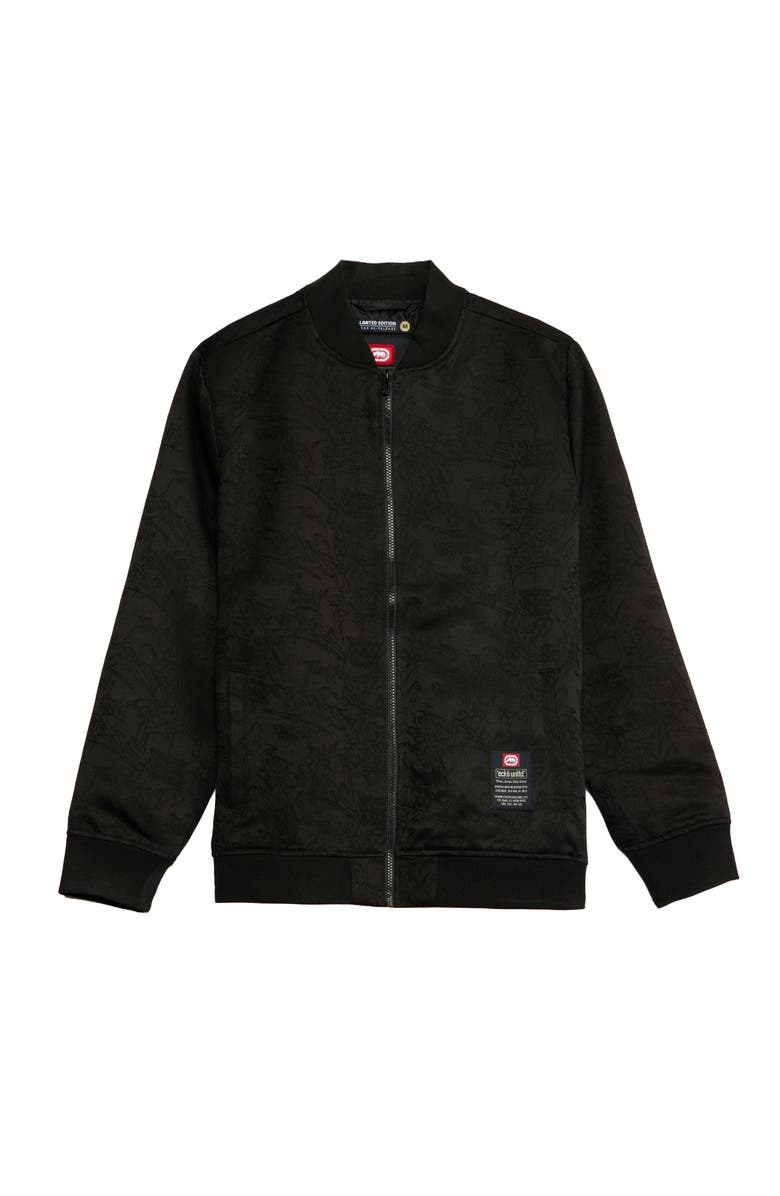 Ecko Unltd. Men's The Graffiti Stitch Jacket, Main, color, Black