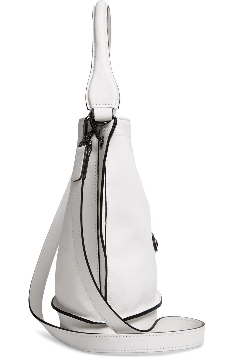 Longchamp '3D' Leather Crossbody Hobo, Alternate, color,
