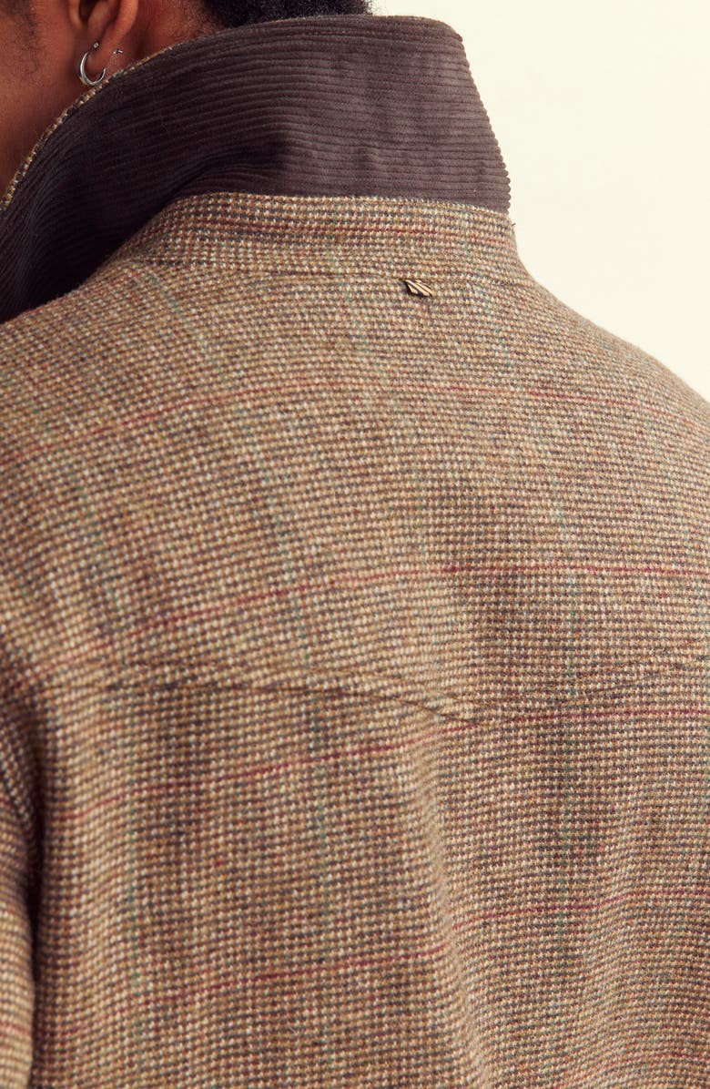 Billy Reid Bennet Wool & Nylon Overcoat, Alternate, color,