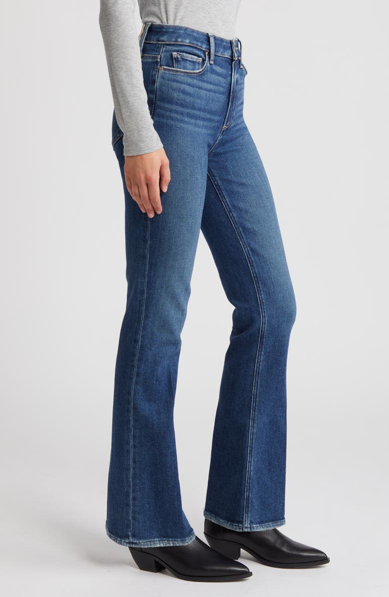 PAIGE Laurel Canyon High Waist Flare Jeans, Alternate, color, 