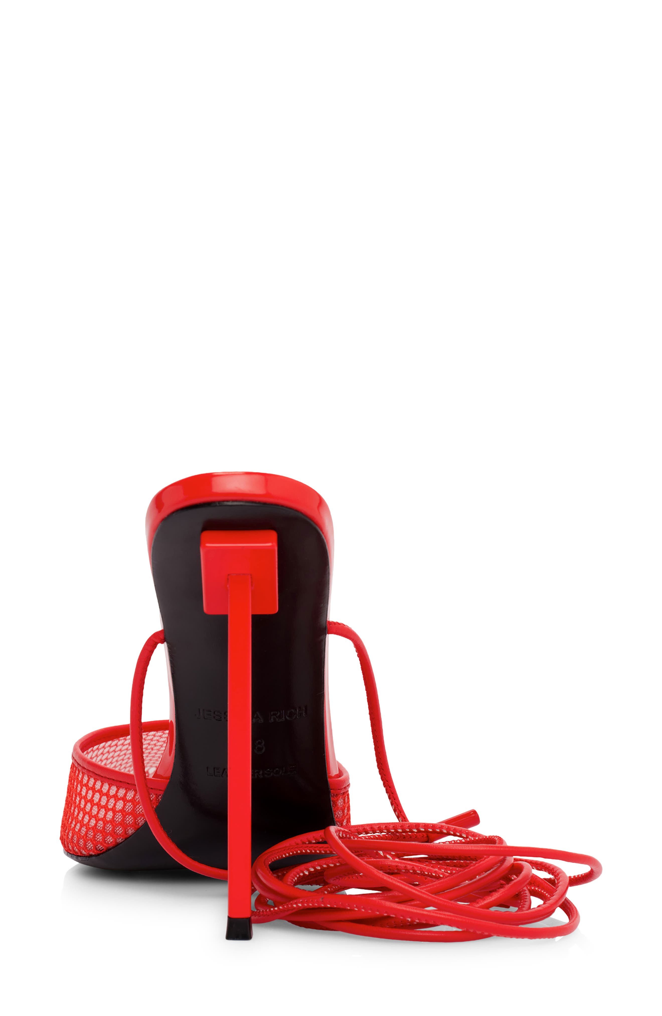 JESSICA RICH Ankle Tie Pointed Toe Pump, Alternate, color, 