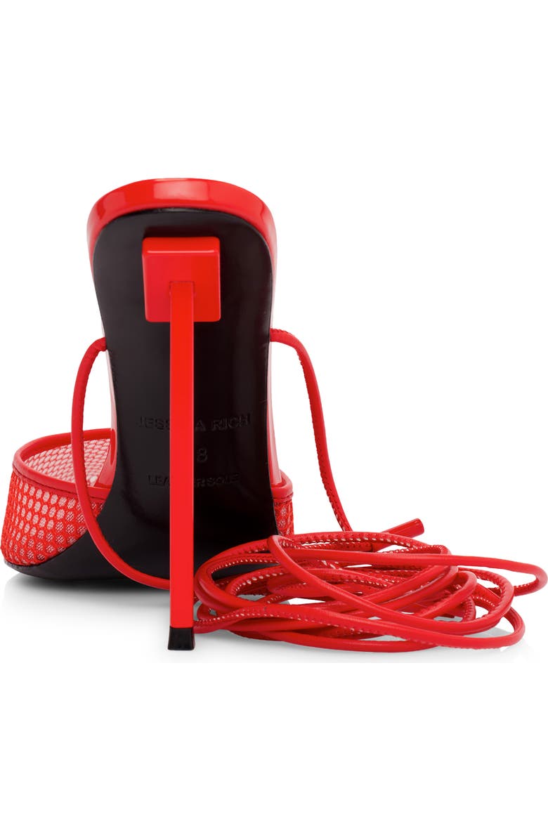 JESSICA RICH Ankle Tie Pointed Toe Pump, Alternate, color,