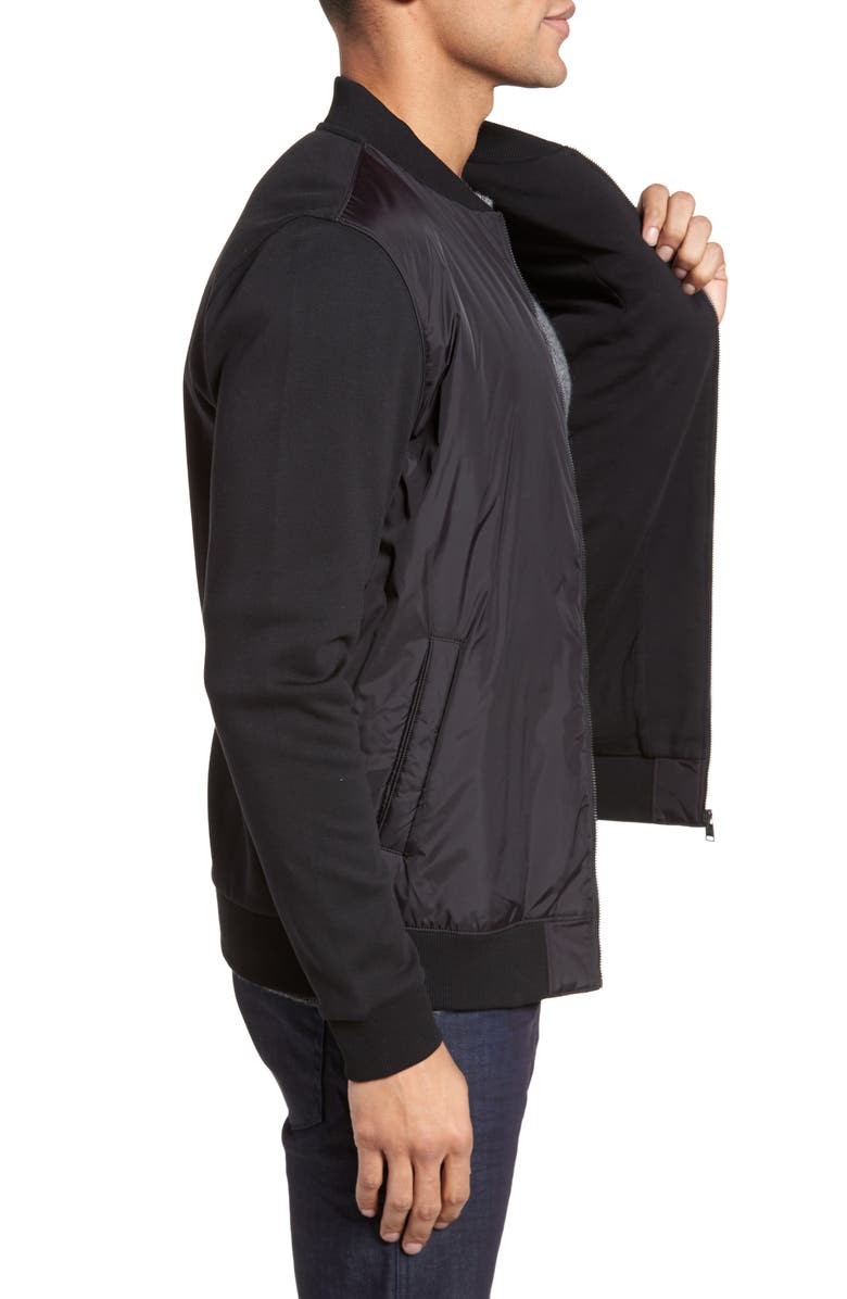 BOSS Shepherd Regular Fit Bomber Jacket, Alternate, color,