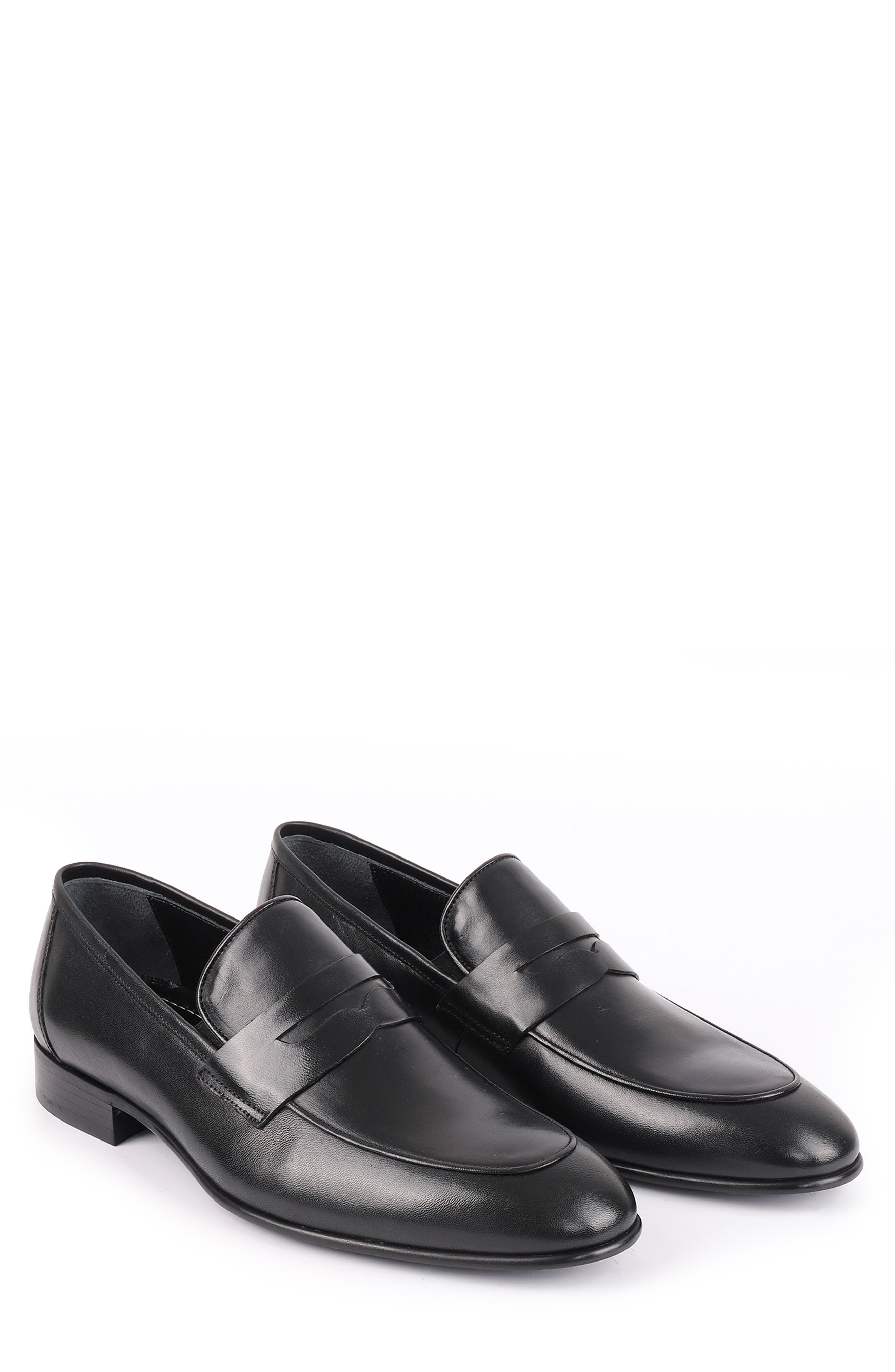 VELLAPAIS Decalle Penny Loafer, Alternate, color, Black