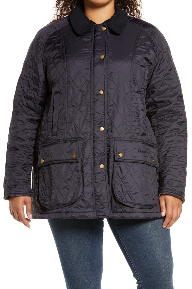 Beadnell Polarquilt Jacket, Alternate, color, NAVY/ NAVY