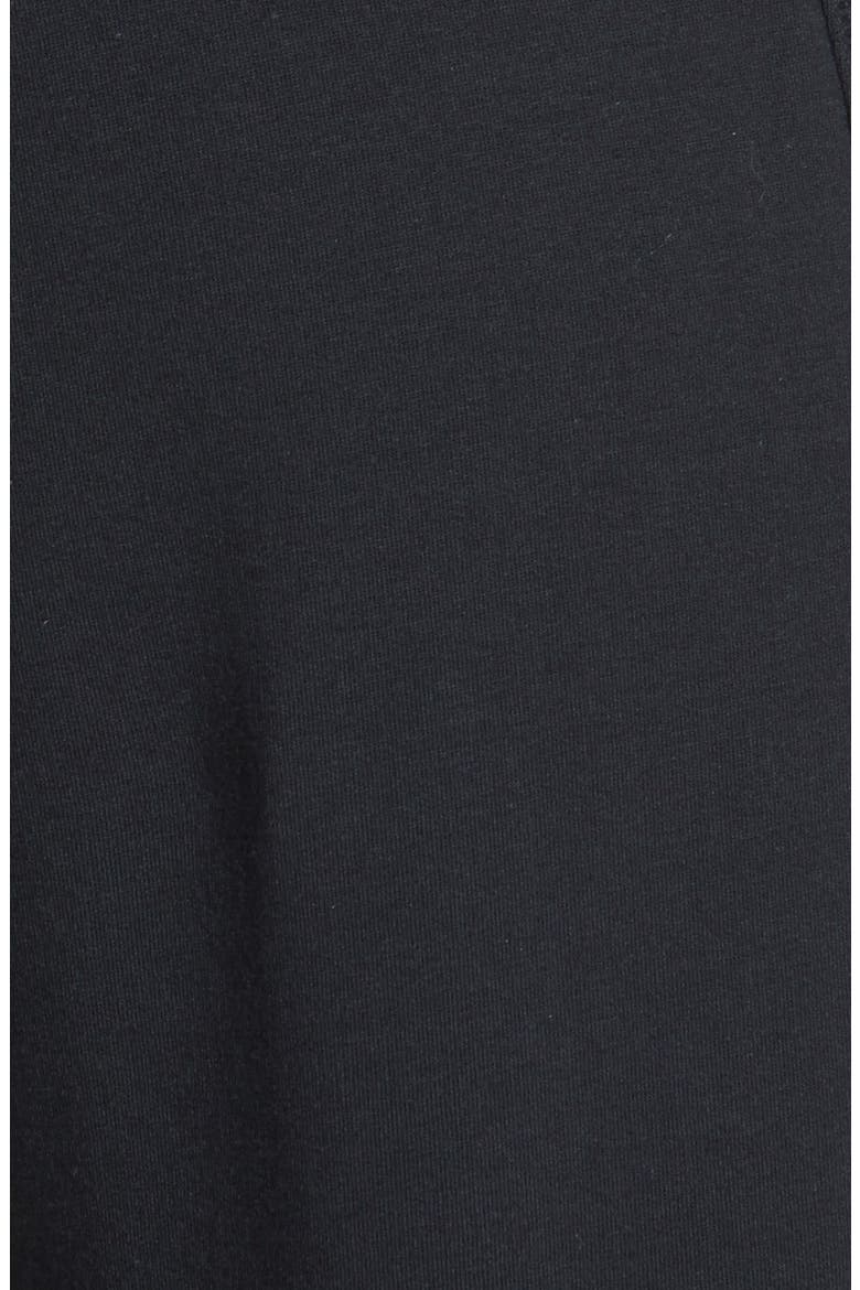 Low Rise Skinny Fleece Sweatpants, Alternate, color, BLACK