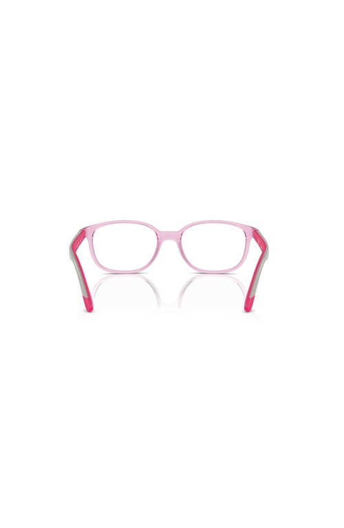 Ray Ban Ray-ban 46mm Phantos Optical Glasses In Pink