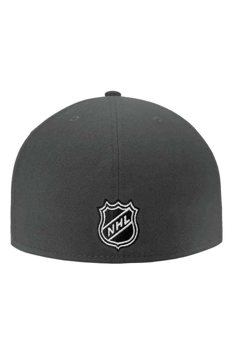 FANATICS Men's Fanatics Charcoal Vegas Golden Knights Core Fitted Hat, Alternate, color, Charcoal