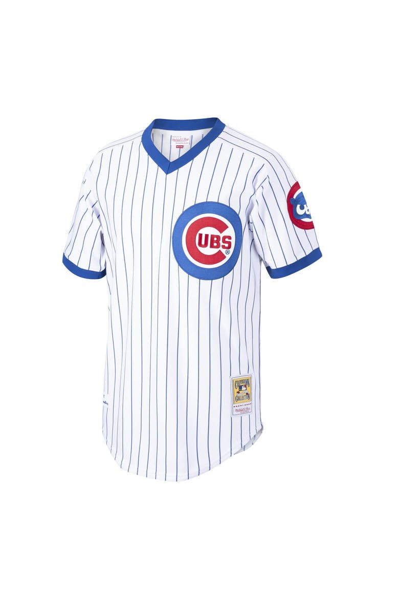 Men's Ryne Sandberg White Chicago Cubs Cooperstown Collection 1987 Authentic Player Jersey, Alternate, color, White