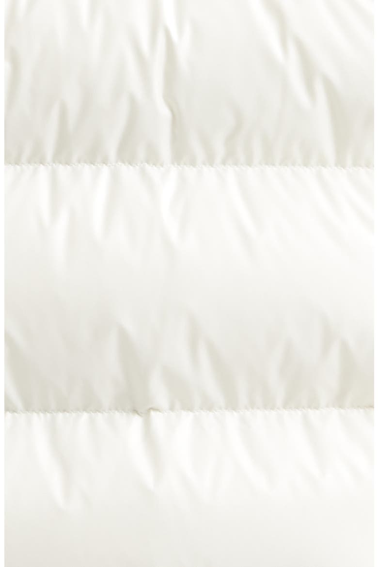 Wool Blend Puffer Cardigan, Alternate, color, WHITE