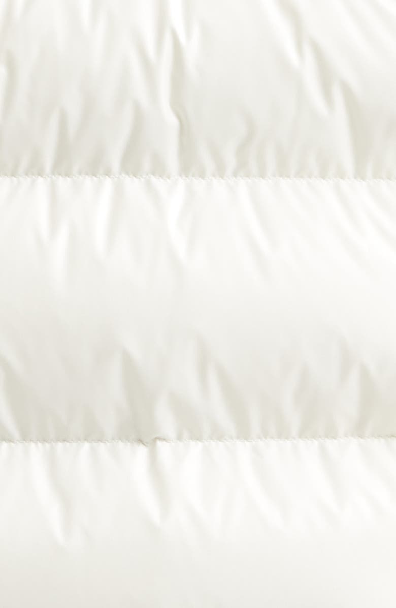 Moncler Wool Blend Puffer Cardigan, Alternate, color, 