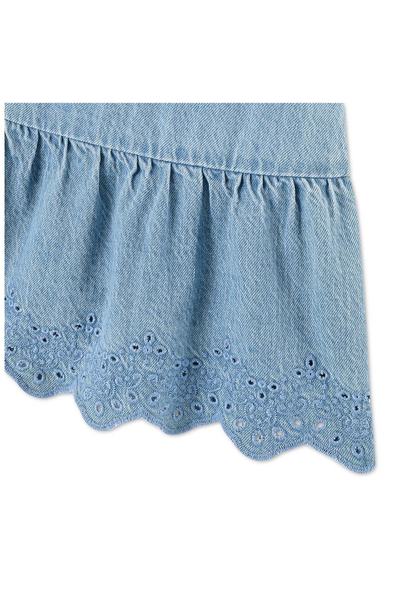 Kids' Tiered Denim Dress, Alternate, color, TWIRL