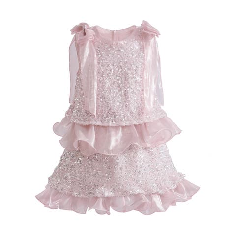Althea Glitter Ruffle Skirt Set
