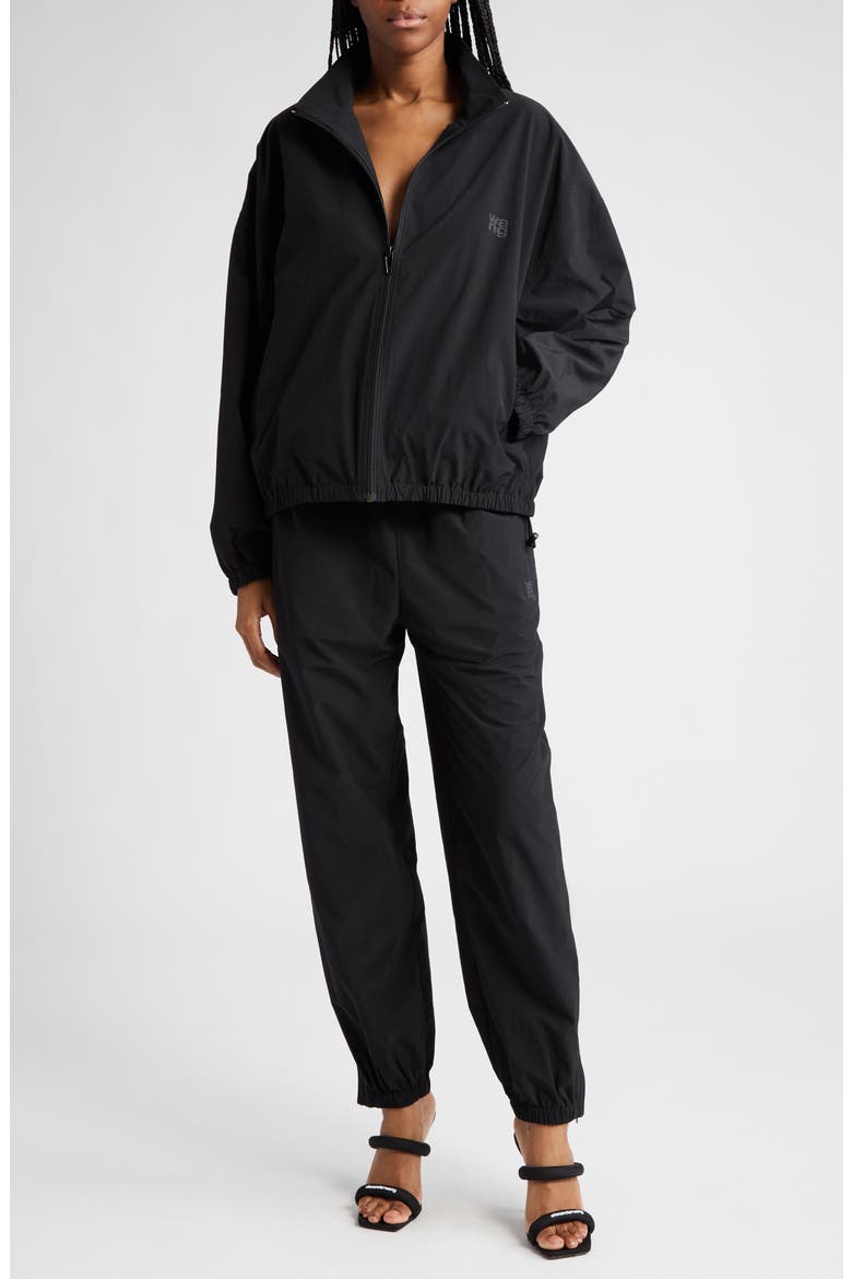 Puff Logo Track Jacket, Alternate, color, 001 BLACK