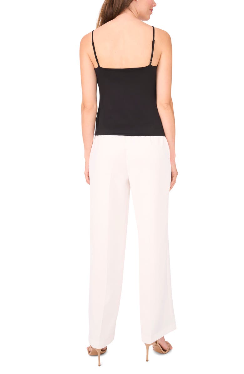 Halogen<sup>®</sup> Compression Crop Camisole, Alternate, color, Rich Black