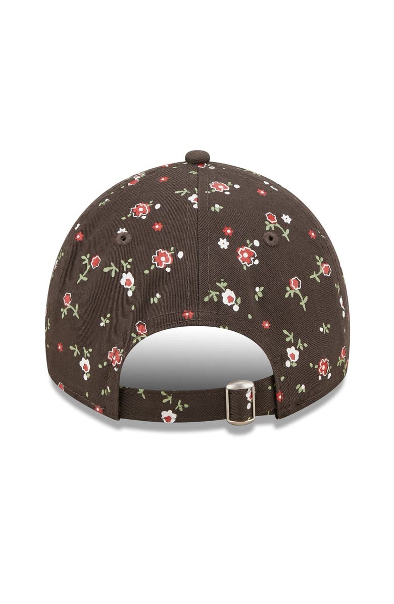 New Era Women's New Era Pewter Tampa Bay Buccaneers  Floral 9TWENTY Adjustable Hat, Alternate, color, 