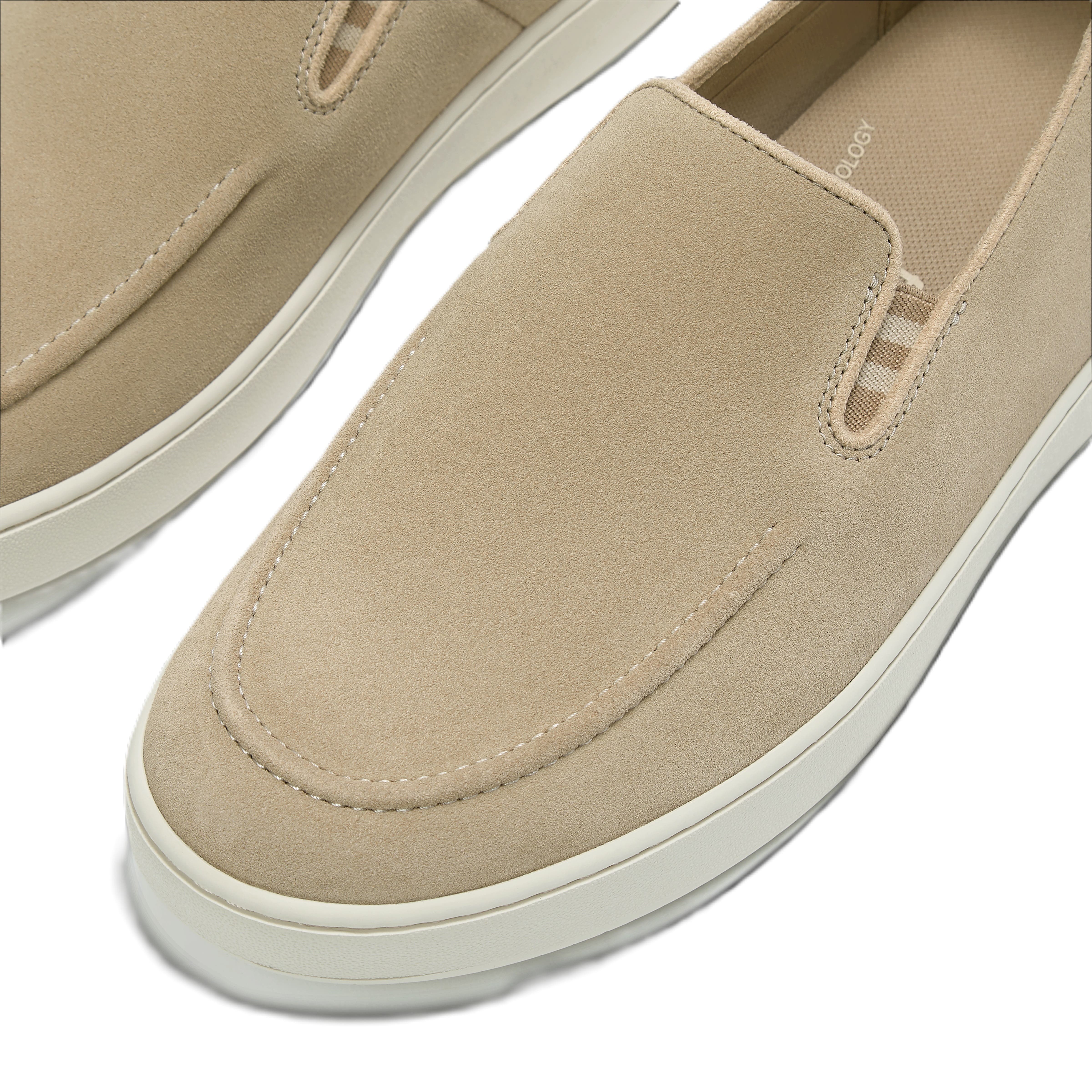 FitFlop Craft Q Mens Loafers, Alternate, color, Faded Sand