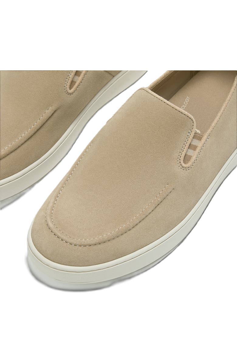 FitFlop Craft Q Mens Loafers, Alternate, color, Faded Sand