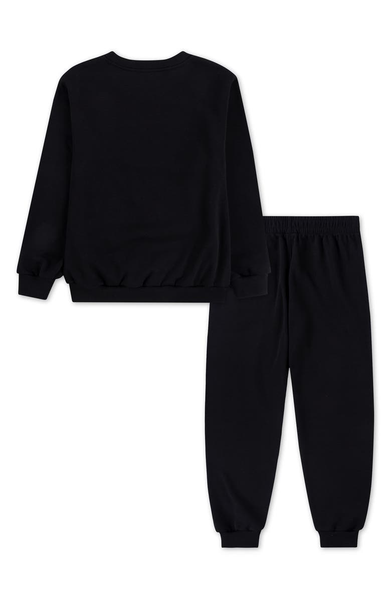 3 Brand Kids' Collegiate Fired Up Sweatshirt & Pants Set, Alternate, color, Black