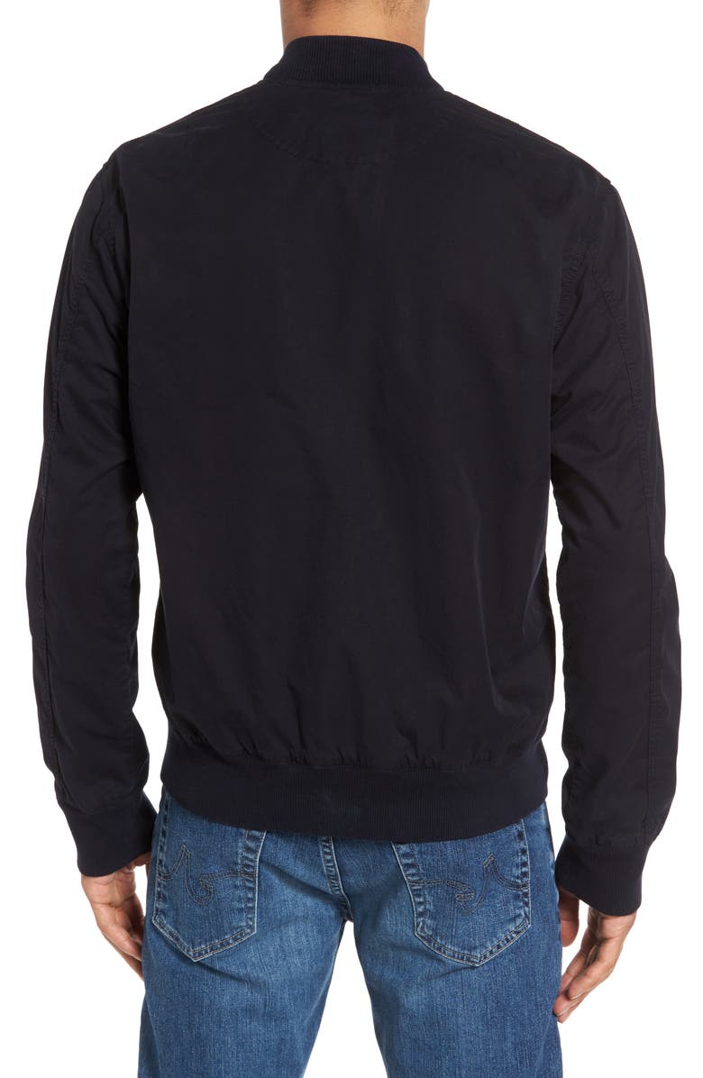 James Perse Cotton Bomber Jacket, Alternate, color, 
