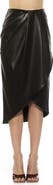 Alexia Admor Kai Vegan Leather Skirt