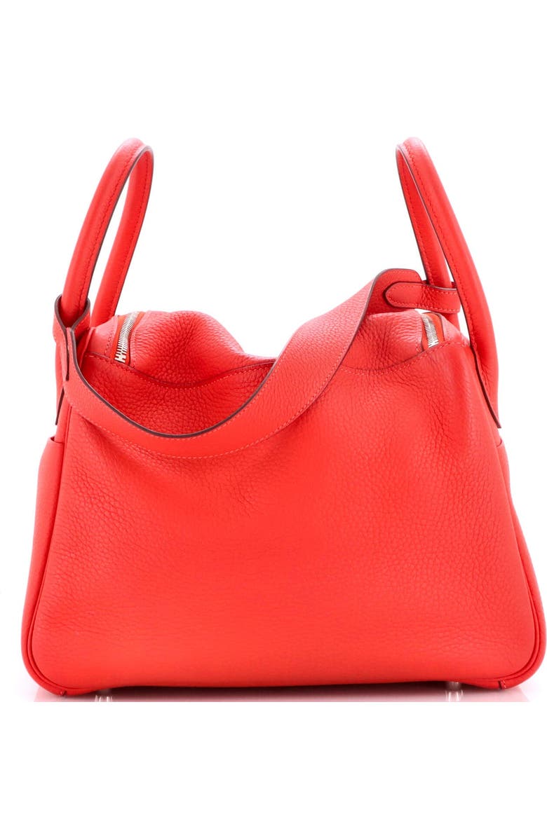 Pre-Owned Hermes Lindy Bag Clemence 30, Alternate, color, Rouge Pivoine
