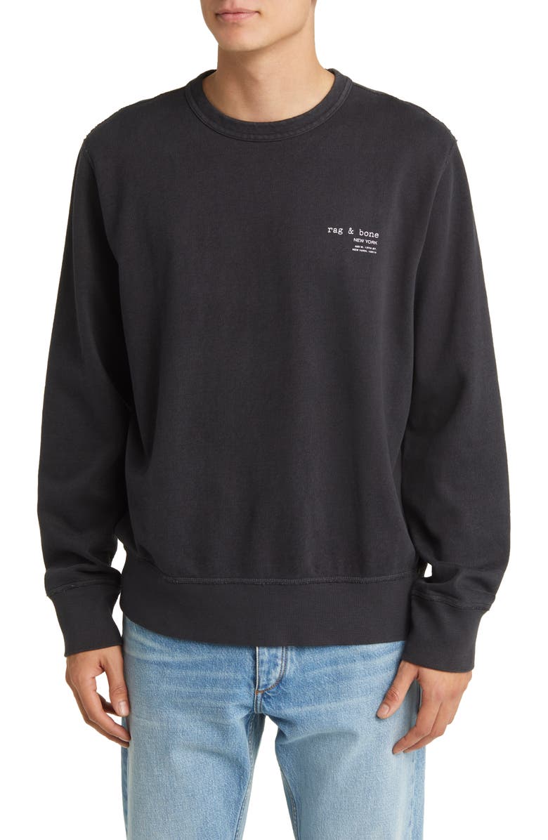 rag & bone 425 Damon Sweatshirt, Main, color, 