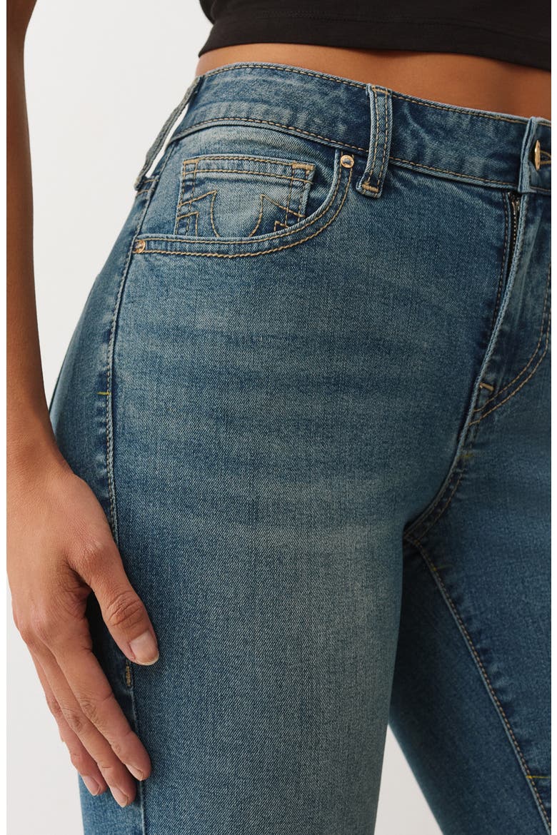 Jennie Crystal Embellished Skinny Jeans, Alternate, color, LIGHT AUTUMN WALK WASH