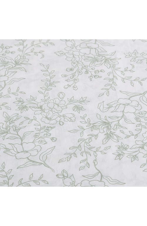 Stone Cottage Hawley Floral Print 200 Thread Count Cotton Percale Sheet Set In White