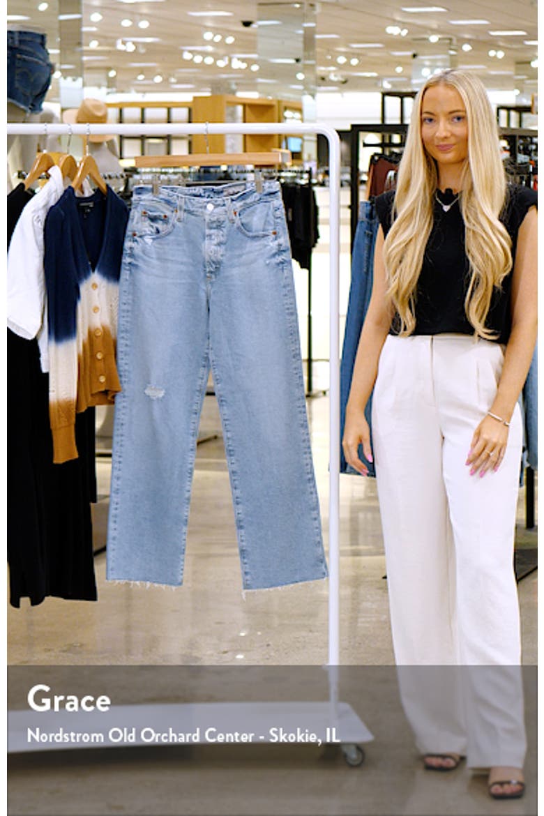 Kinsley High Waist Crop Jeans video