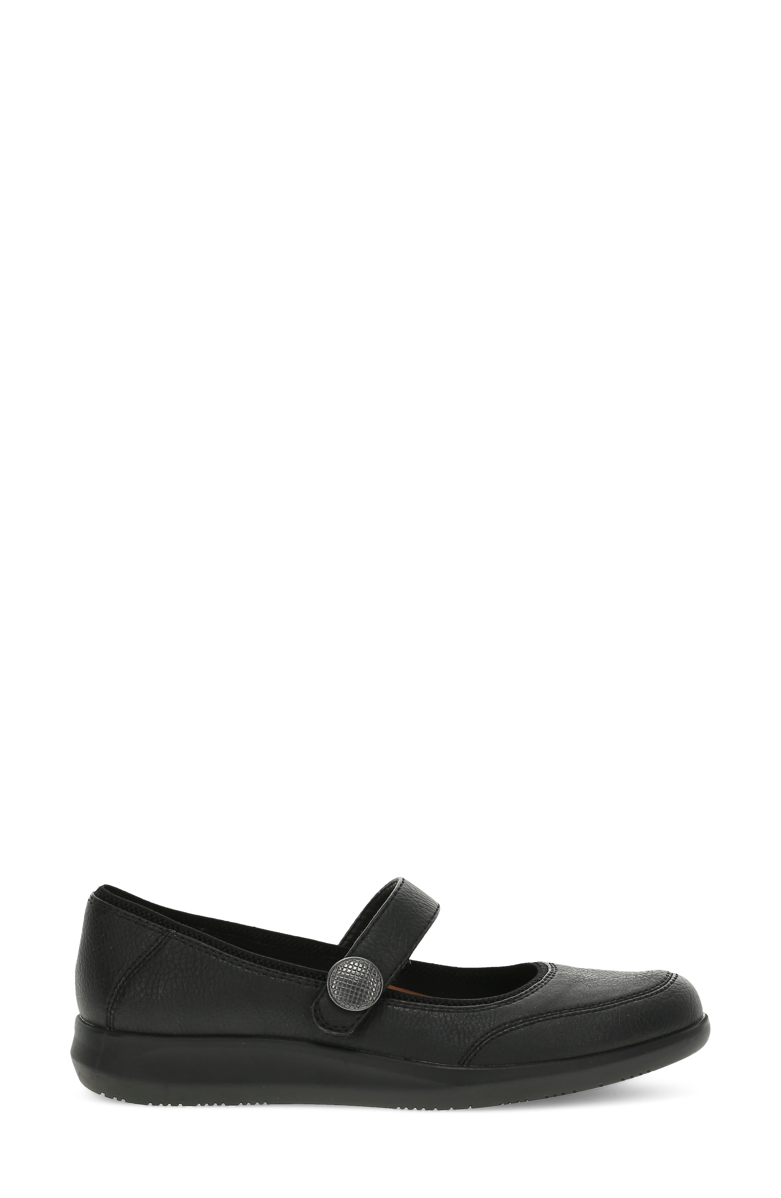 Joesie Mary Jane Flat, Alternate, color, BLACK/BLACK