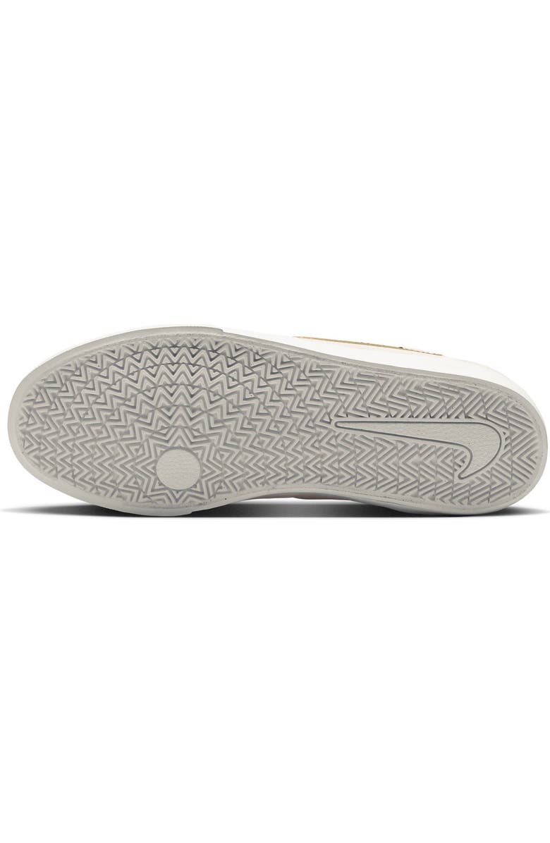 Nike Charge Suede Premium Sneaker, Alternate, color, Sail/ Khaki/ Black/ Chocolate