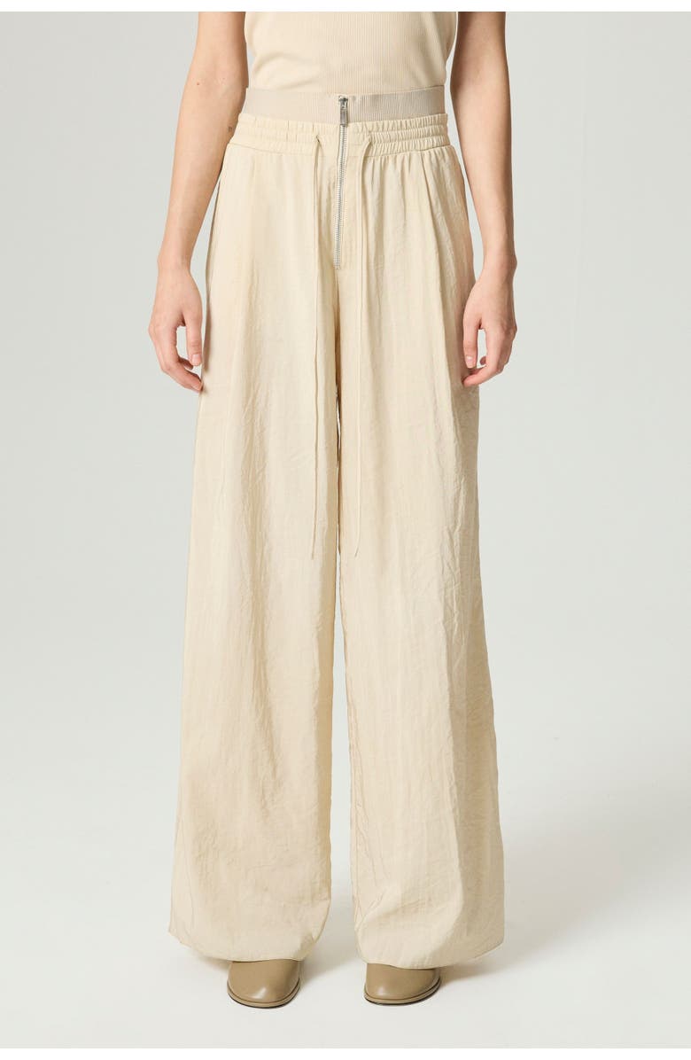 Nocturne Drawstring-Waist Relaxed Pants, Main, color, Ivory