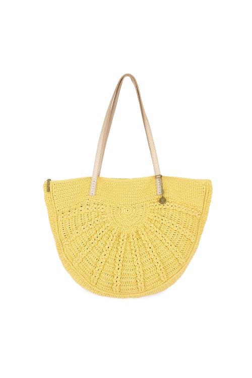 The Sak Faye Tote Bag In Chartreuse Sunbeam