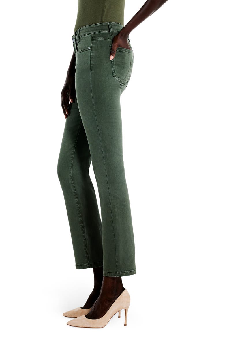 High Waist Ankle Straight Leg Jeans, Alternate, color, BRIAR
