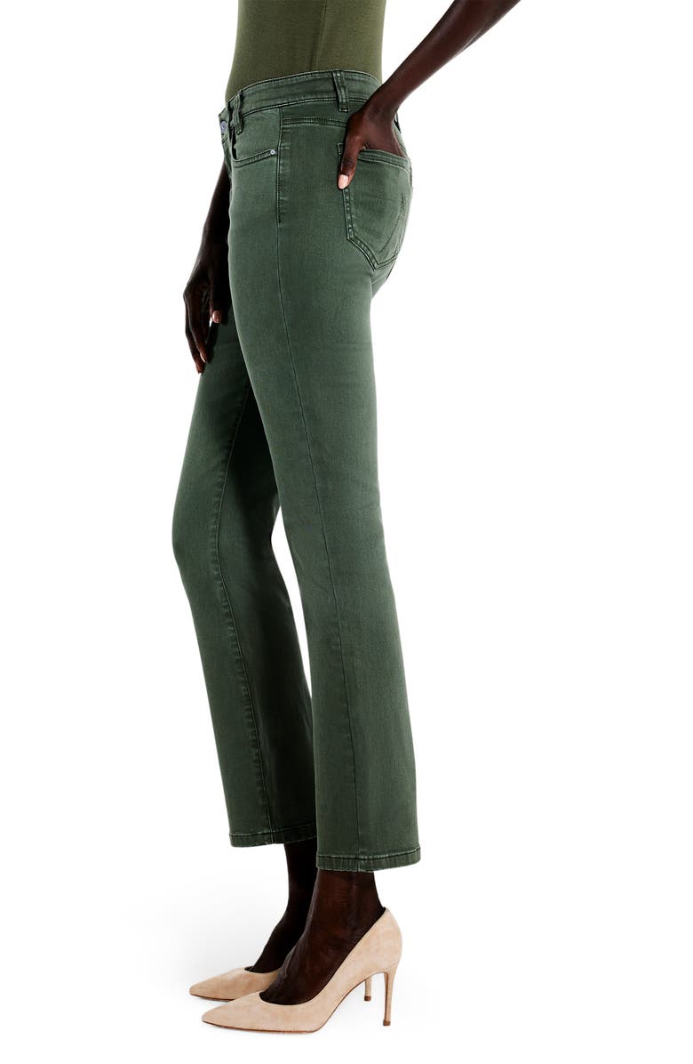 NIC+ZOE High Waist Ankle Straight Leg Jeans, Alternate, color, Briar