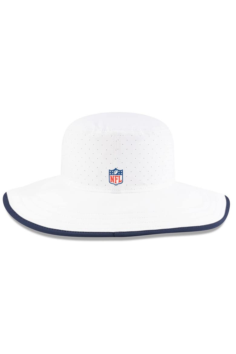 Men's New Era  White Dallas Cowboys 2025 NFL Training Camp Panama Bucket Hat, Alternate, color, White