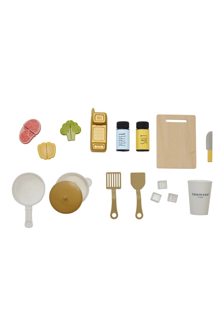 Little Chef Hampton Play Kitchen & Accessories, Alternate, color, BLUE